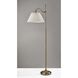 Derby 64.75 inch 150.00 watt Antique Brass Floor Lamp Portable Light