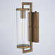 Morgan Park 1 Light 16 inch Warm Brass Outdoor Wall
