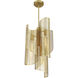 Hillbourne 3 Light 14 inch Warm Brass Pendant Ceiling Light