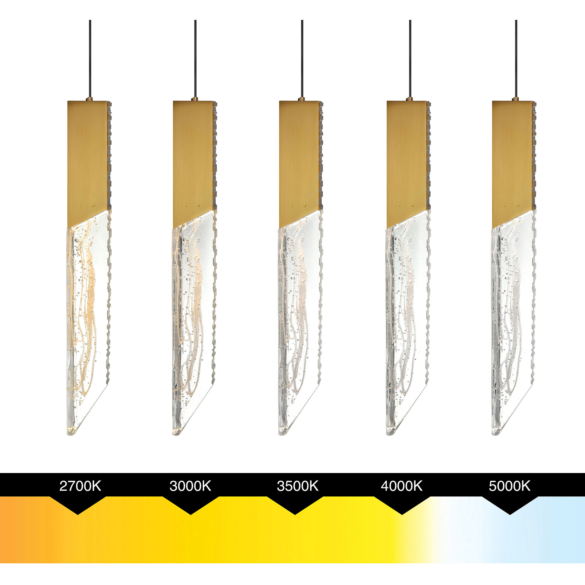 Petra LED 24 inch Brass Chandelier Ceiling Light