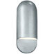 Ambiance Collection - Capsule Wall Sconce Wall Light in Replaceable Bulb, Concrete, 4D x 14H, Form+Finish+Function