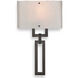 Carlyle 1 Light 11 inch Burnished Bronze Cover Sconce Wall Light in Bronze Granite, Quattro