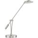 Lahoya 9 inch 10 watt Satin Nickel Task Lamp Portable Light
