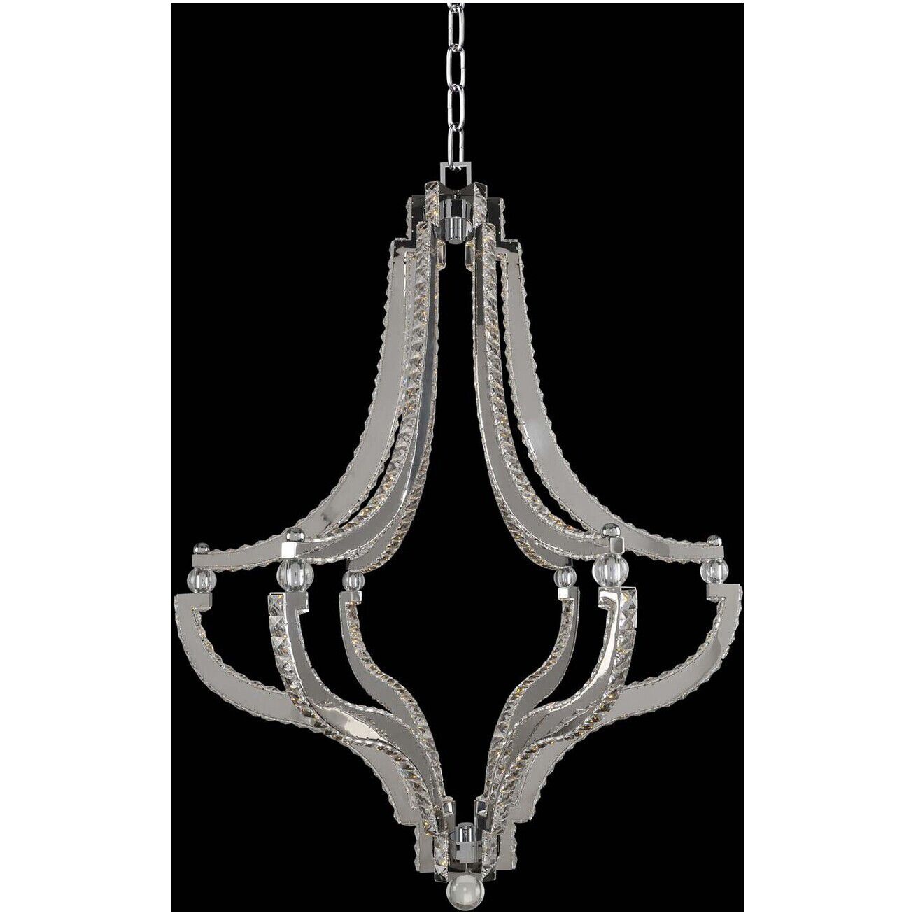 Cambria LED 27 inch Chrome Pendant Ceiling Light