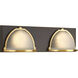 Ponder LED LED 16.13 inch Antique Bronze Bath Vanity Wall Light, Progress LED