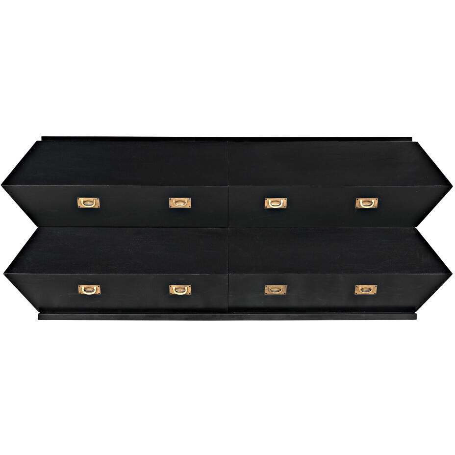 Vico Hand Rubbed Black Dresser