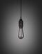 Hooked 1.0 LED 3.15 inch Smoked Bronze Pendant Ceiling Light, Nude