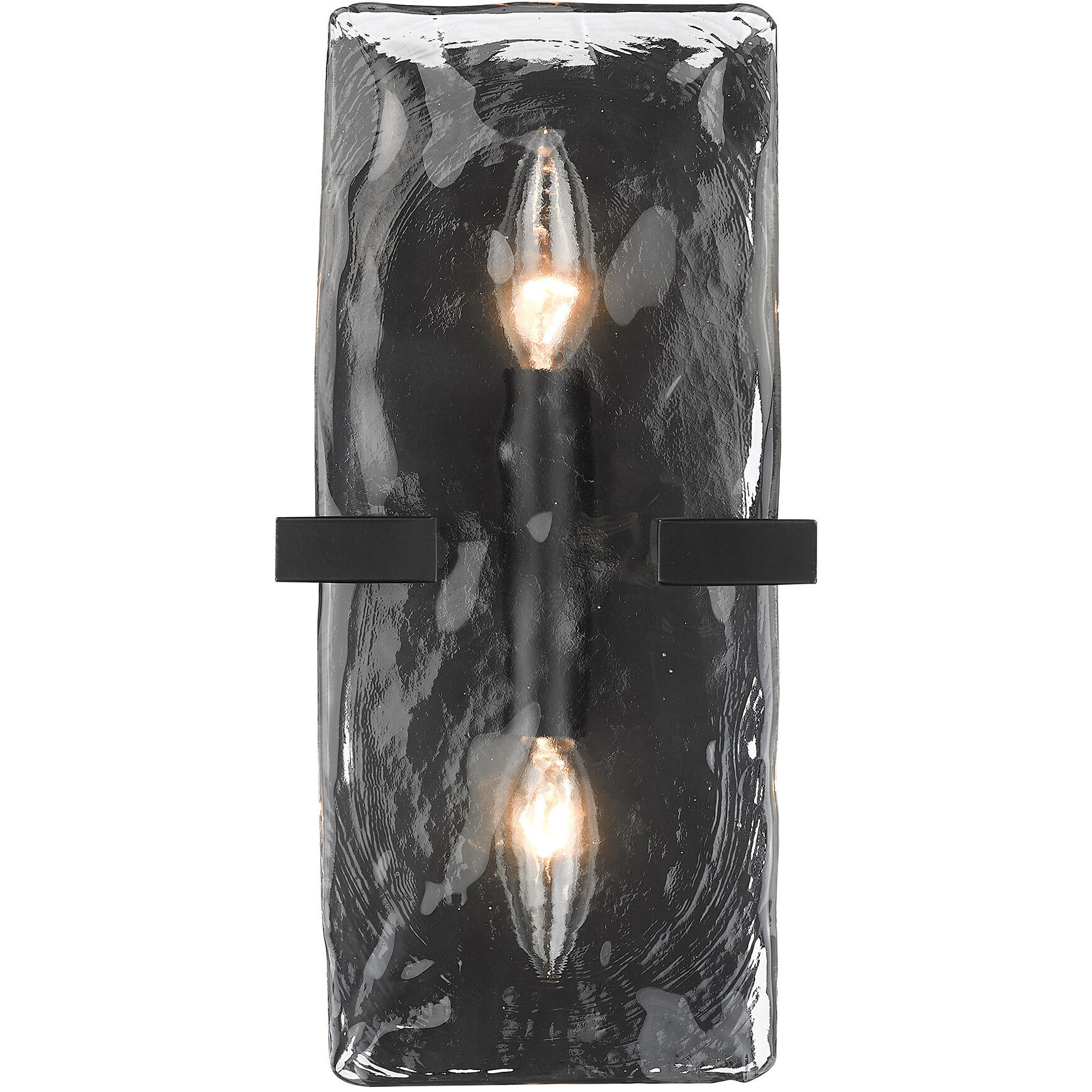 Aenon 2 Light 6.25 inch Matte Black Wall Sconce Wall Light