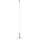 Dainostix 53 inch 36.00 watt White Decorative Floor Lamp Portable Light