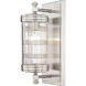 Archer 1 Light 6 inch Brushed Nickel Wall Sconce Wall Light