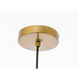 Collier 1 Light 6.1 inch Brass Pendant Ceiling Light