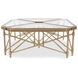 Wertheimer 42 X 16.5 inch Gold Coffee Table