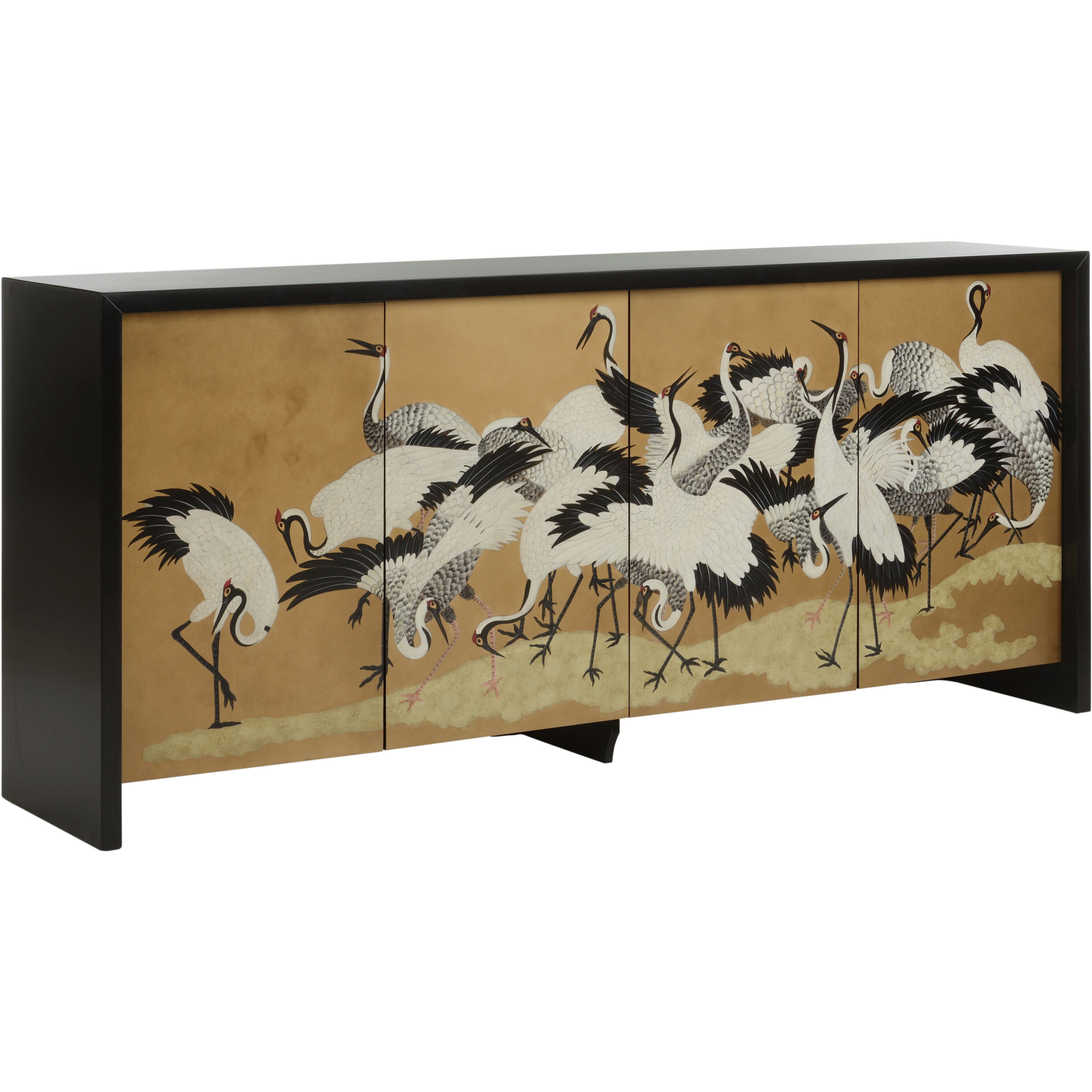 Crane Black and White/Cream Cabinet