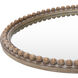 Zohra 31.5 X 21.63 inch Light Grey Mirror, Oval