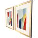 Propac Blue and Green and Pink and Red Framed Art, Propac