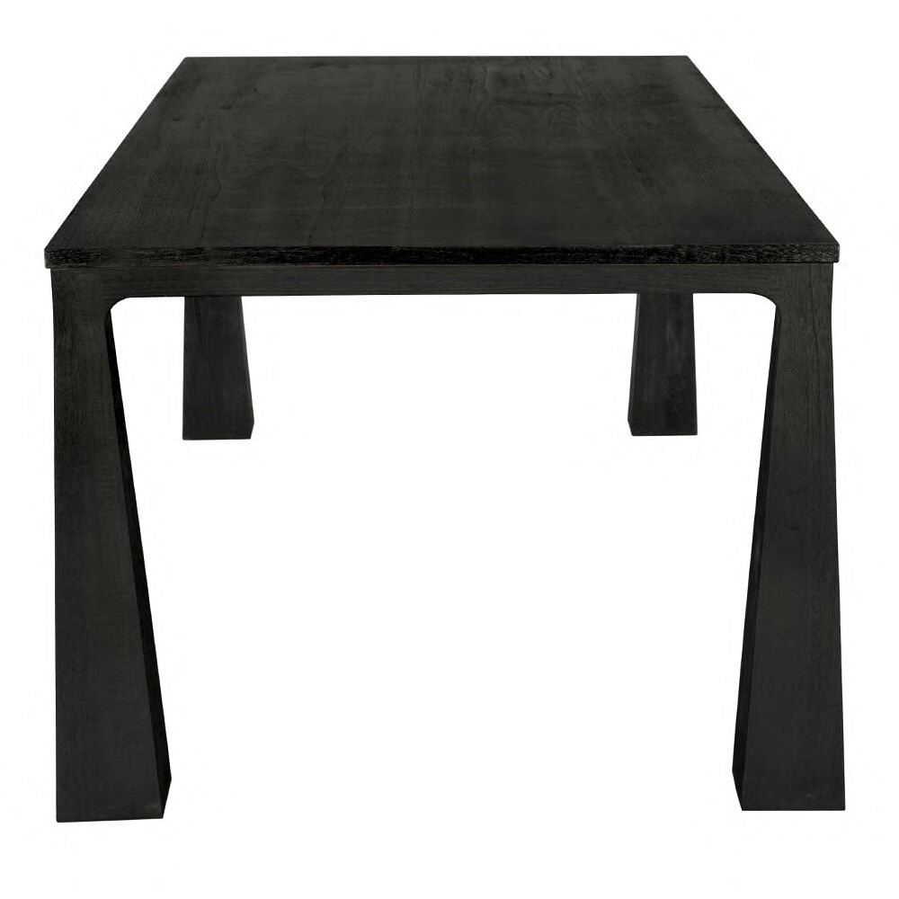 Luther 86 X 41.5 inch Charcoal Black Dining Table