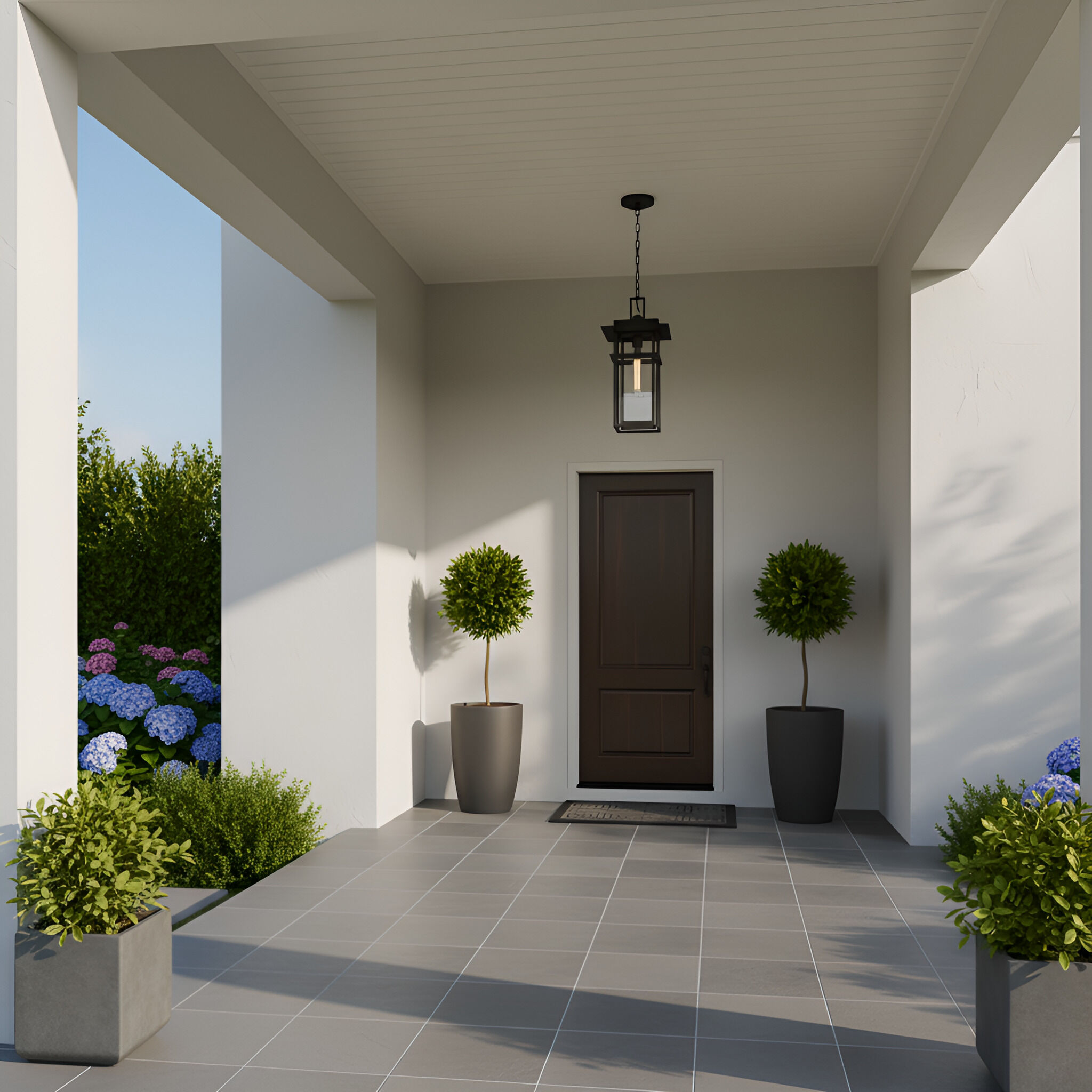 Morgan 1 Light 10 inch Earth Black Outdoor Hanging Lantern