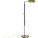 Hearst 59.5 inch 25 watt Oil Rubbed Bronze/Antique Brass Floor Lamp Portable Light