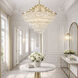 Kalani 16 Light 41 inch French Gold Chandelier Ceiling Light, Smithsonian Collaboration