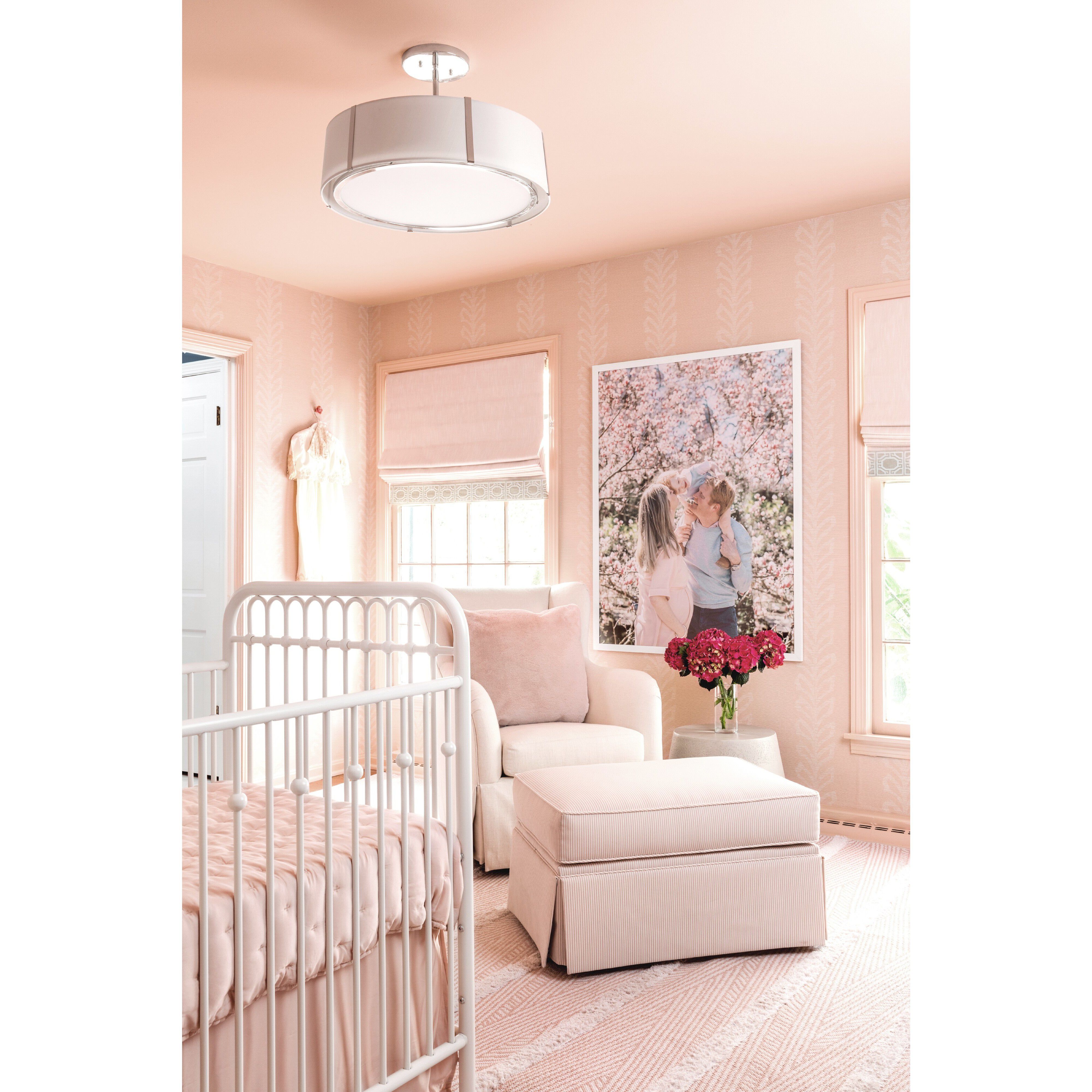 Fulton 6 Light 24 inch Polished Nickel Pendant Ceiling Light