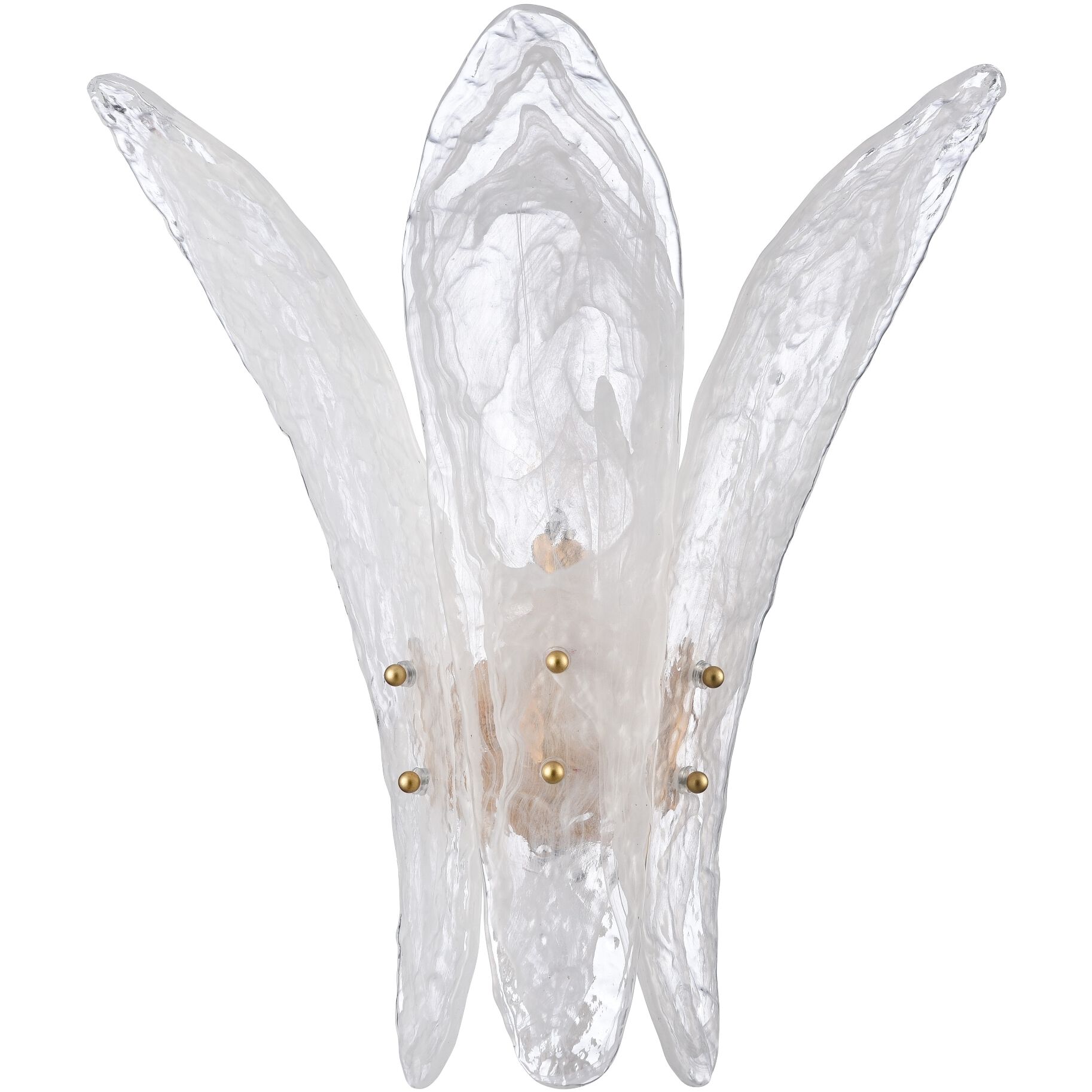 Fiore 1 Light 10.25 inch Antique Gold Leaf Sconce Wall Light