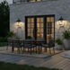 Sean Lavin Warren LED 25.63 inch Textured Black Outdoor Wall Lantern