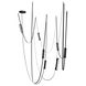 Fremont LED 2.5 inch Black Belt Chandelier Ceiling Light