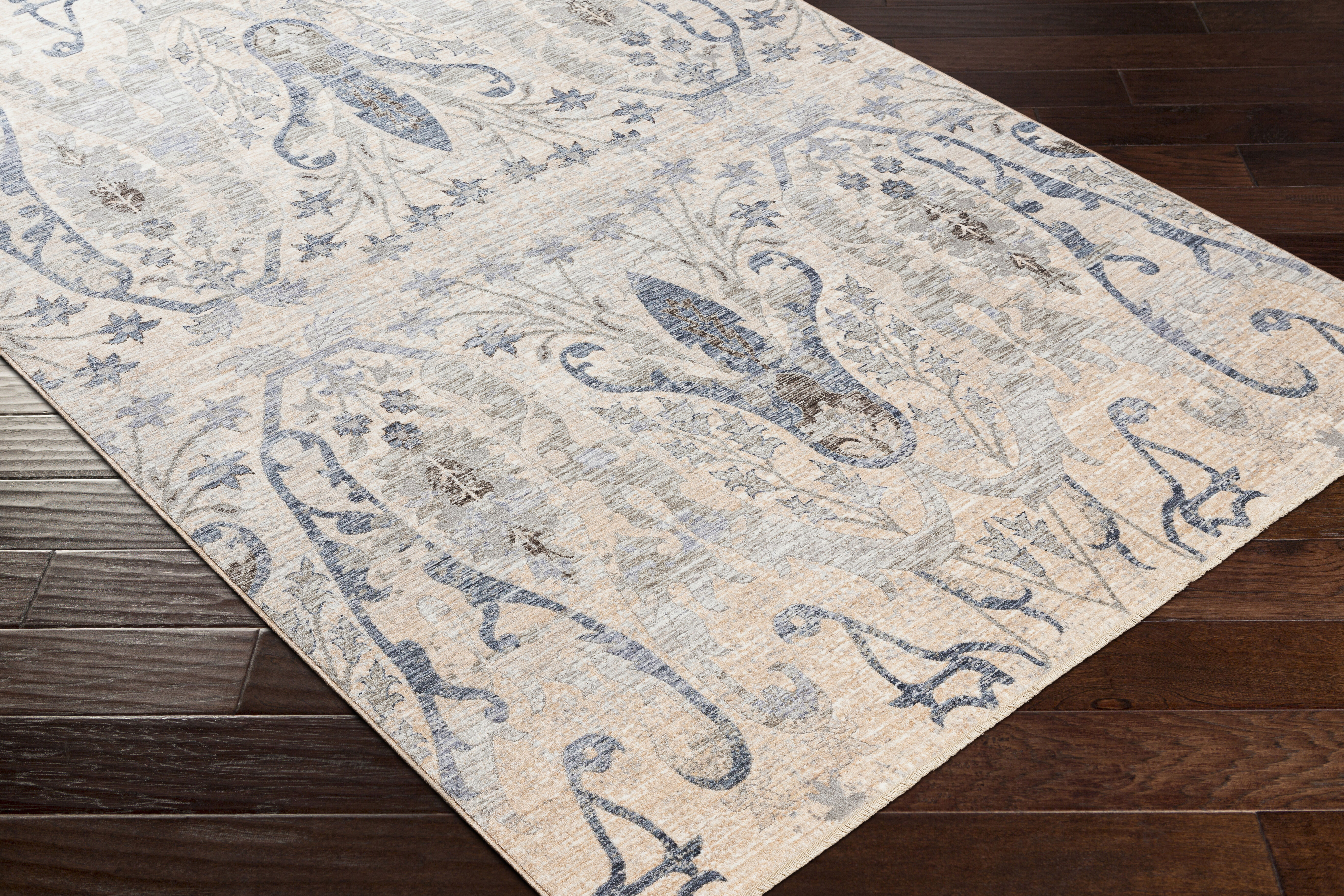 Presidential 98 X 60 inch Light Beige Rug, Rectangle