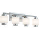 Sydney LED 28 inch Satin Nickel Vanity Light Wall Light