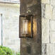 Rhodes Outdoor Wall Mount Lantern in Warm Bronze