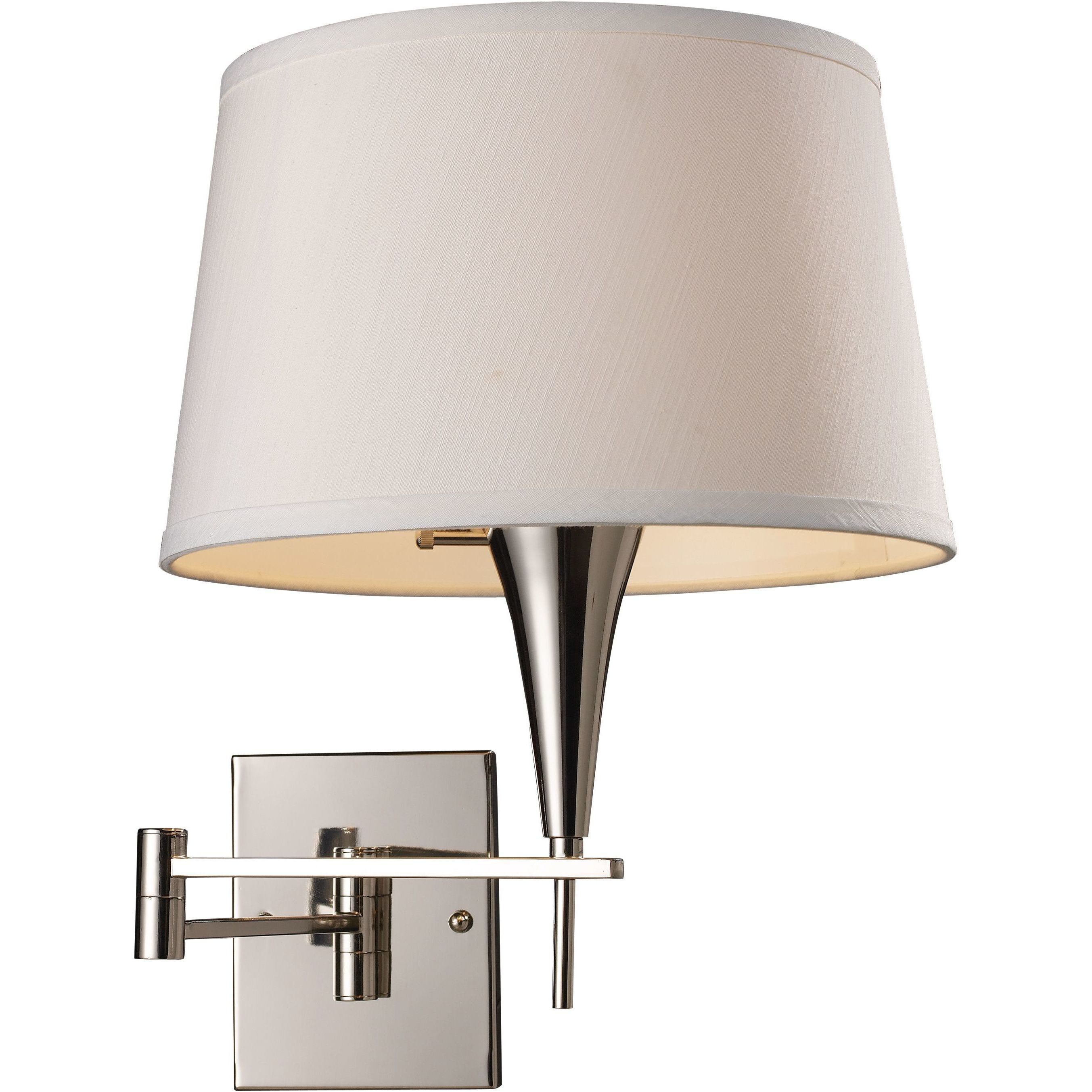 Swingarms 22 inch 150 watt Polished Chrome Swingarm Sconce Wall Light