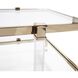Goldwyn 58.5 X 18 inch Gold Coffee Table