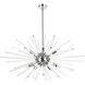 Sienna 10 Light 42 inch Chrome Pendant Ceiling Light
