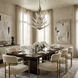 Mojave 12 Light 35 inch Havana Gold Pendant Ceiling Light