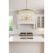 Voliere 6 Light 36 inch Havana Gold Pendant Ceiling Light