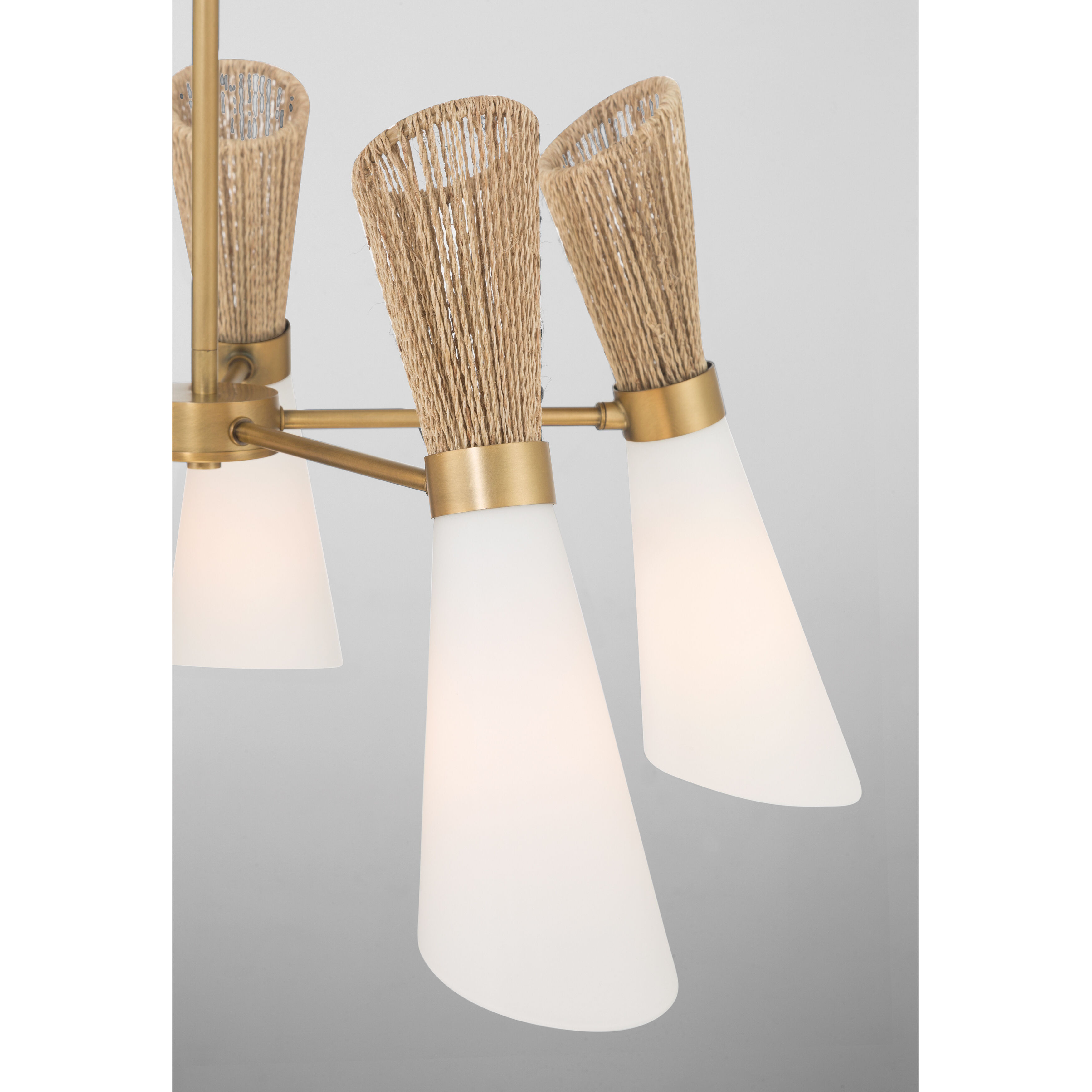 Vantrel 5 Light 26.25 inch Legacy Brass Chandelier Ceiling Light