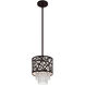 Allendale 1 Light 8 inch Bronze Mini Pendant Ceiling Light