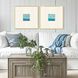 Paragon Blue Framed Art