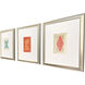 Happy Dance II Teal and Green and Pink and Beige Framed Art, Propac
