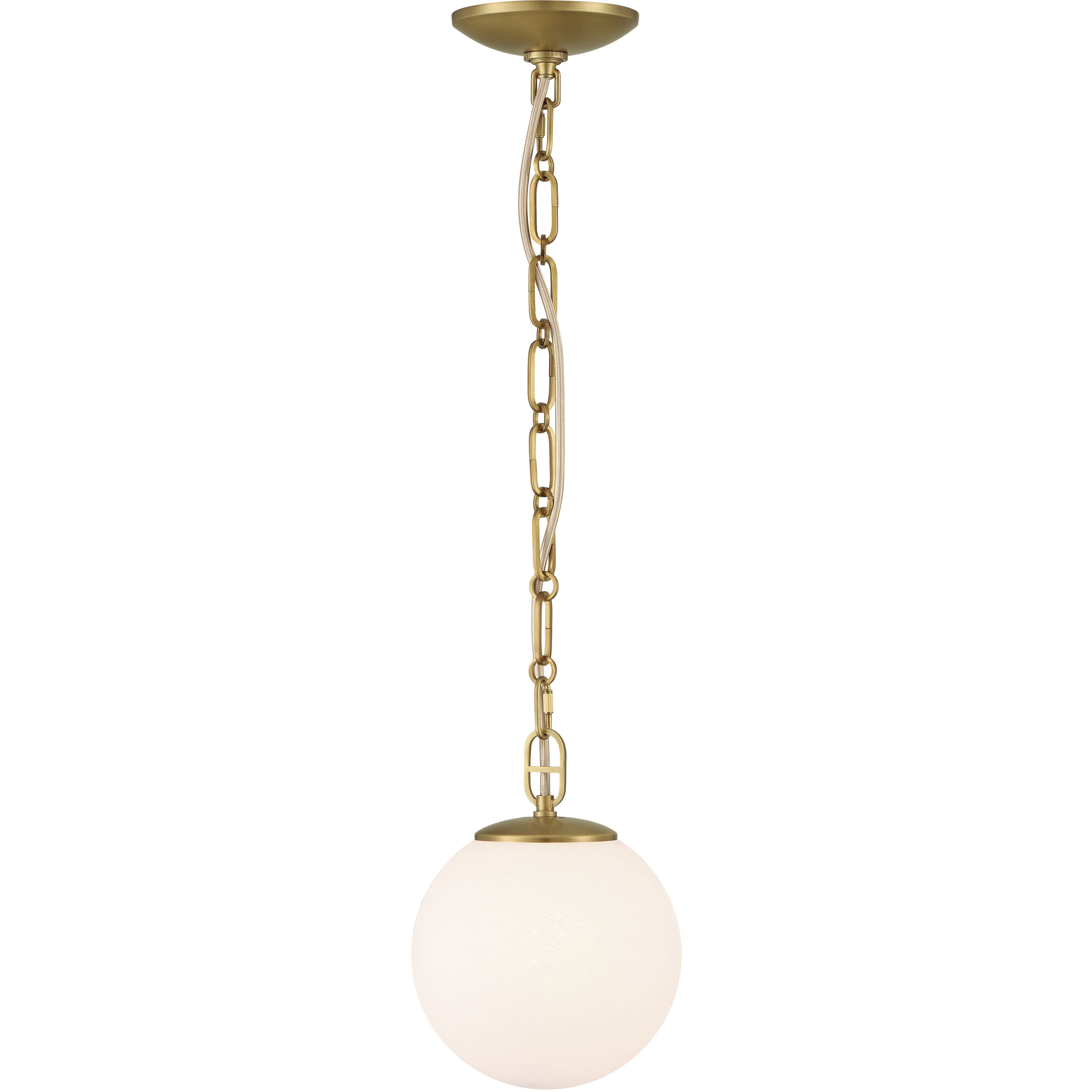 Marbelle 1 Light 7.25 inch Legacy Brass Pendant Ceiling Light
