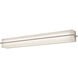 Apex LED 51 inch Weather Grey Bath Vanity Wall Light