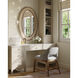 Inga Morel Brown and Greenlight Powder Accent Chair