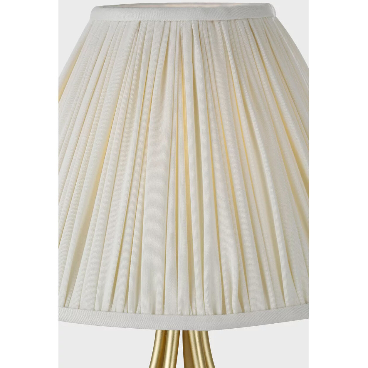 AERIN Jeanne 13.25 inch 1.7 watt Gild Cordless Accent Lamp Portable Light in Silk Pleated