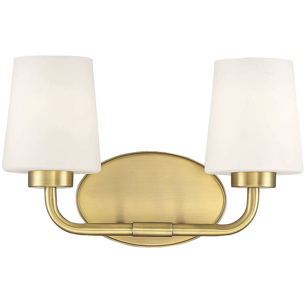 Capra 2 Light 15.00 inch Bathroom Vanity Light