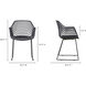 Honolulu Black Chair, Set of 2