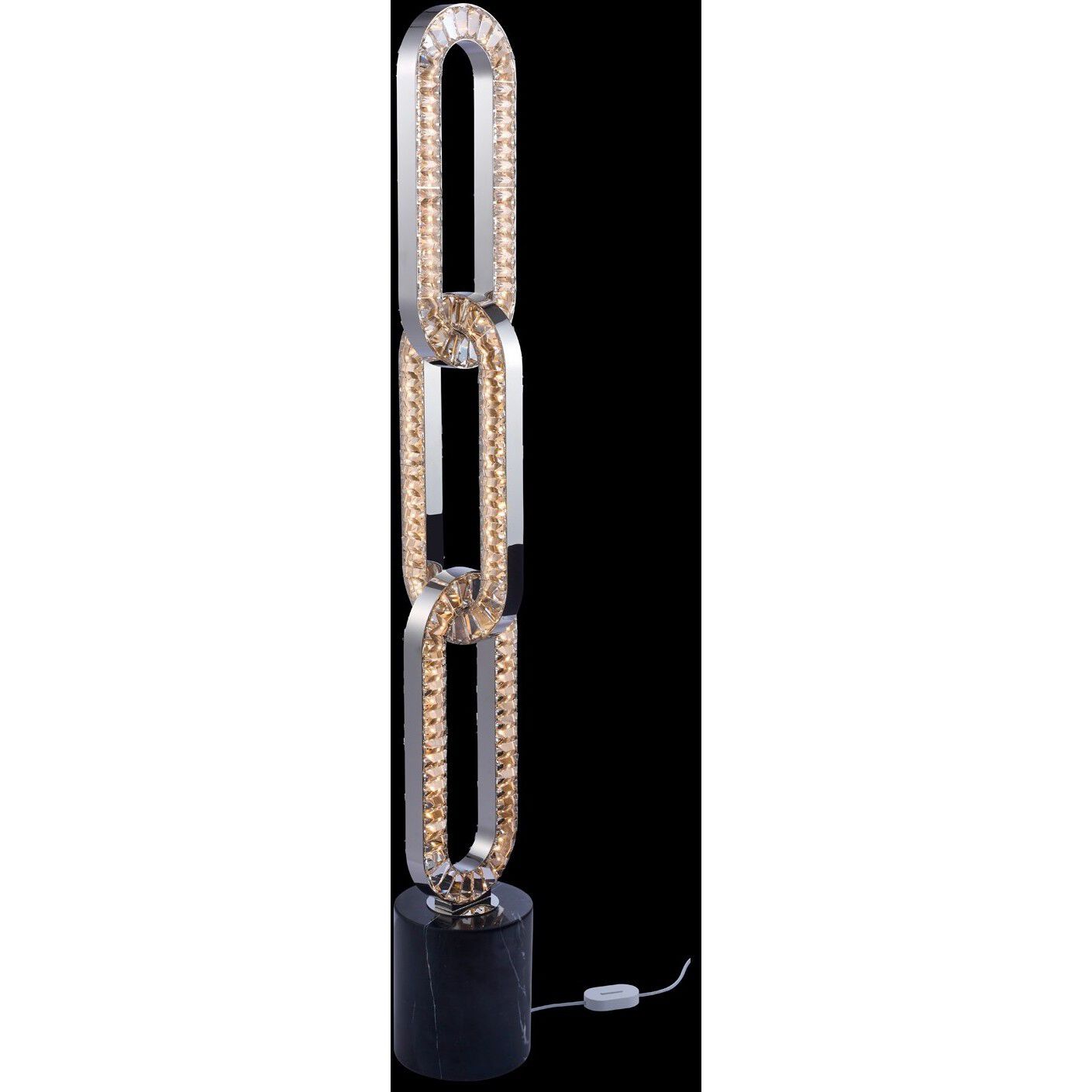 Catena 68 inch 75.00 watt Polished Chrome Floor Lamp Portable Light