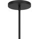 Rondure LED 14 inch Sand Black Outdoor Pendant