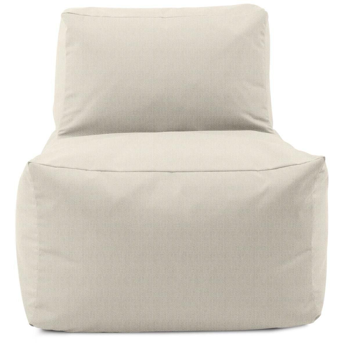 Driftwood Natural Outdoor Pouf Chair