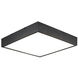 Kashi LED 11 inch Oxidized Black Flush Mount Ceiling Light