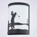 Links 1 Light 11 inch Black Indoor-Outdoor Wall Light